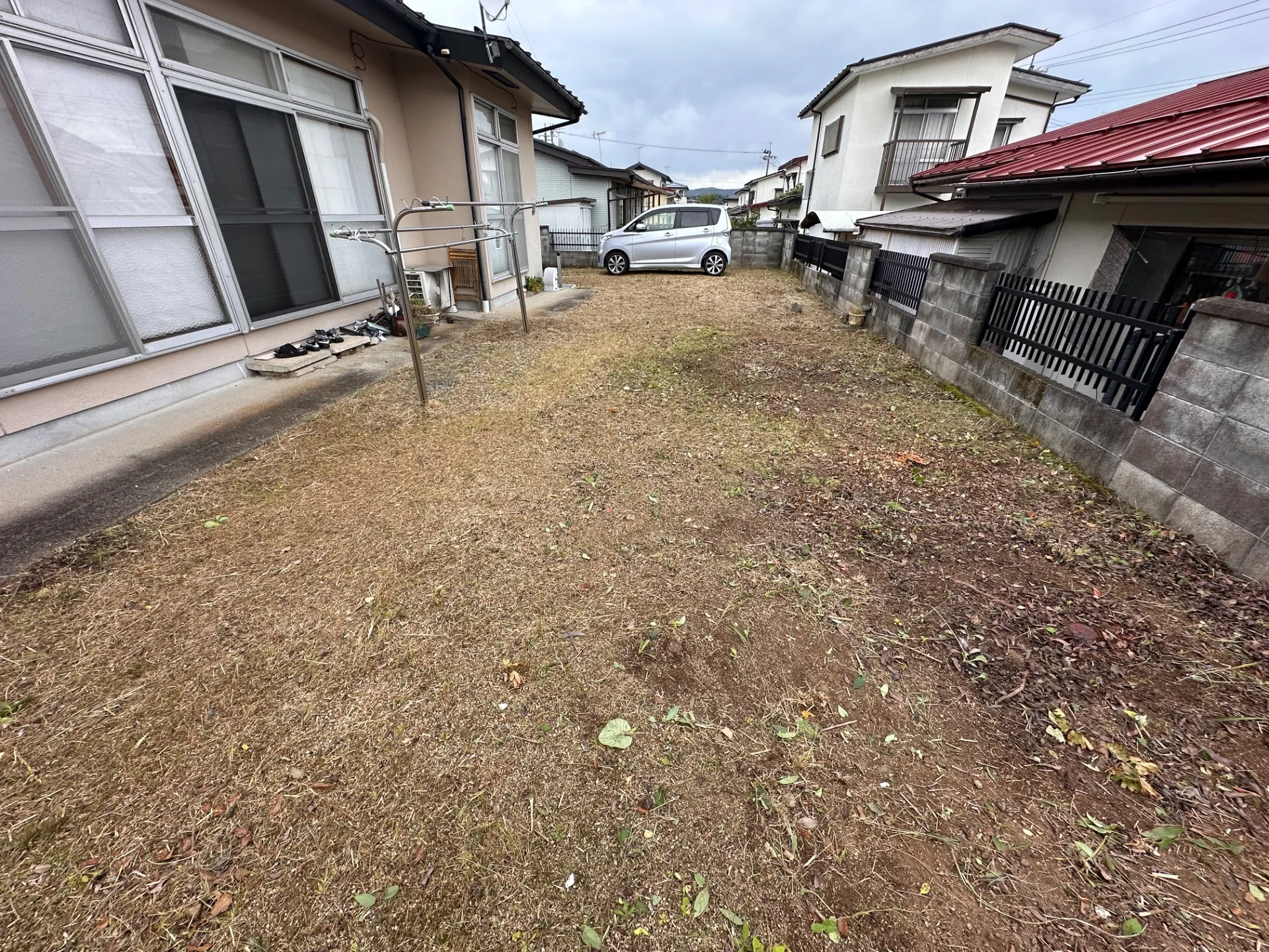 福島市の庭じまい